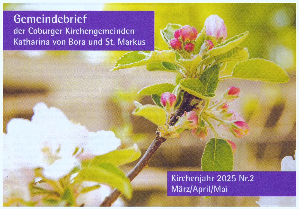 Gemeindebrief Kirchenjahr 2025 Nr. 2 März/April/Mai