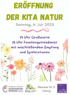Eröffnung KITA Natur am 06.07.2025